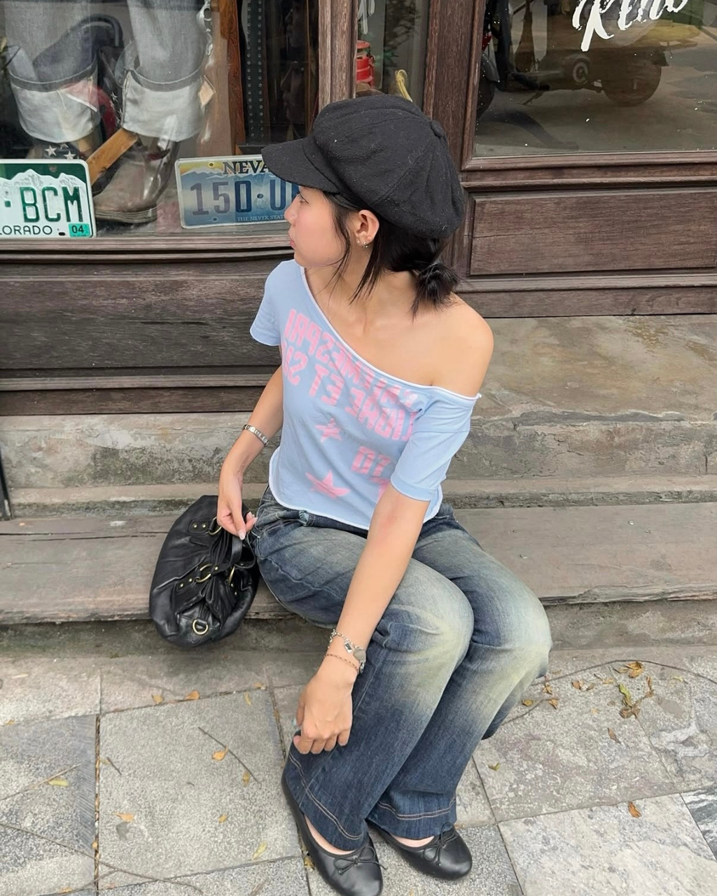 Y2K Star Tシャツ
