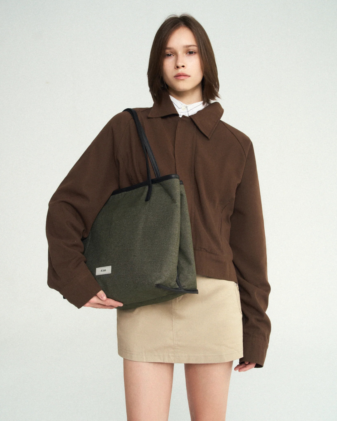Kiaa Green Denim バック