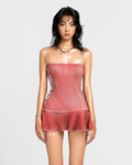 Map Camisole Mini ワンピース