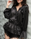 Dot Blouse トップ