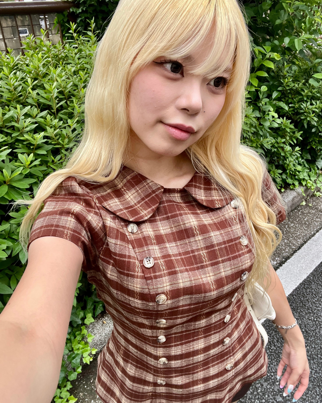 MARIS CHECK top