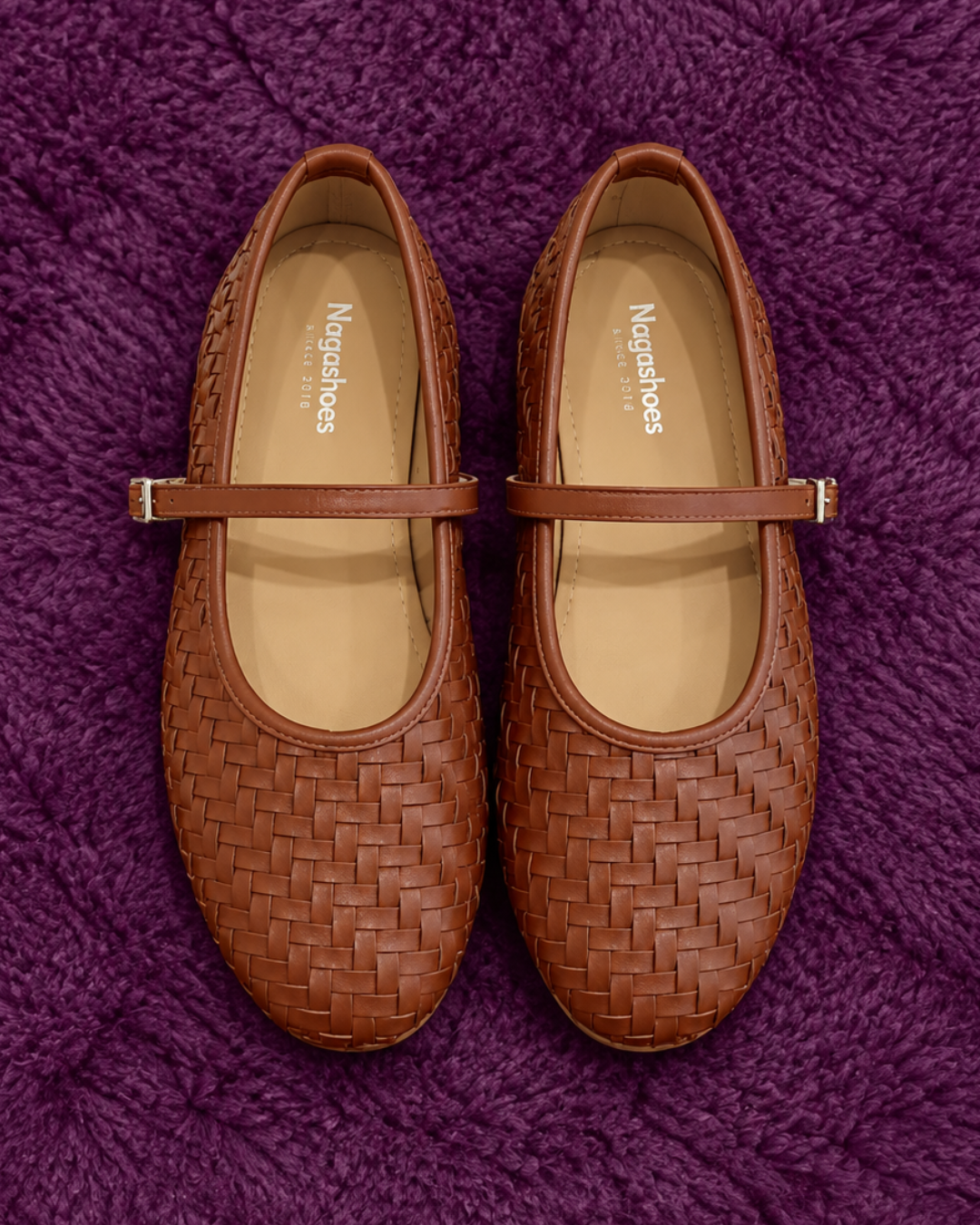 Mia Woven Mary Jane パンプス