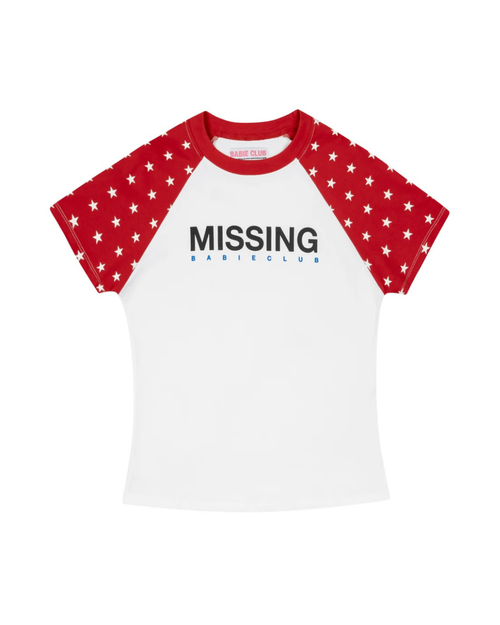 BABIE Tシャツ "MISSING KEN"