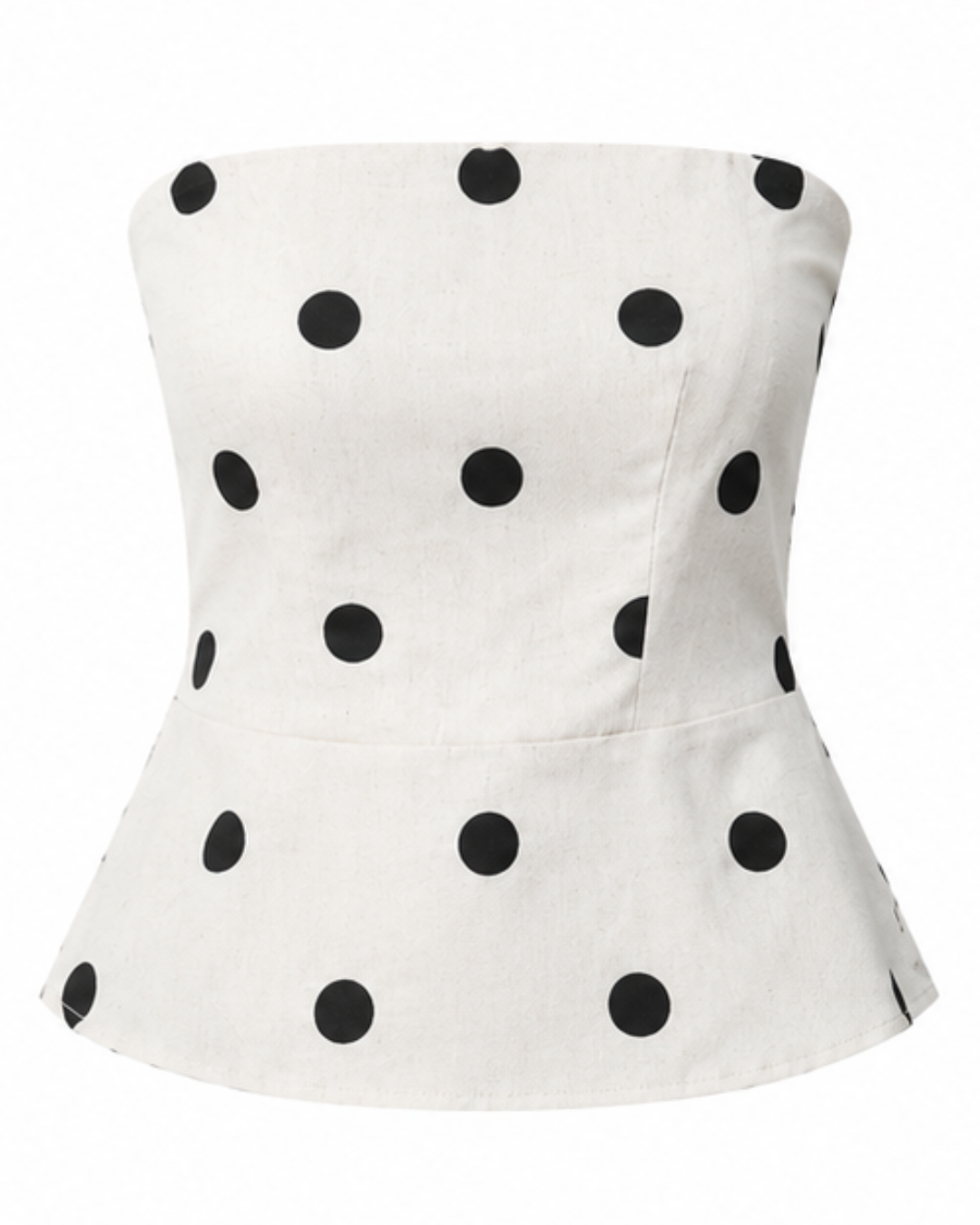 Polka Dot  Tube トップス