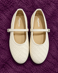 Mia Woven Mary Jane パンプス