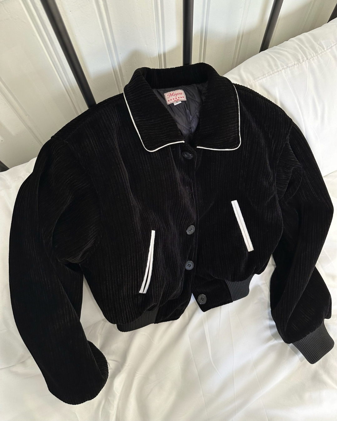 Cropped Varsity ジャケット