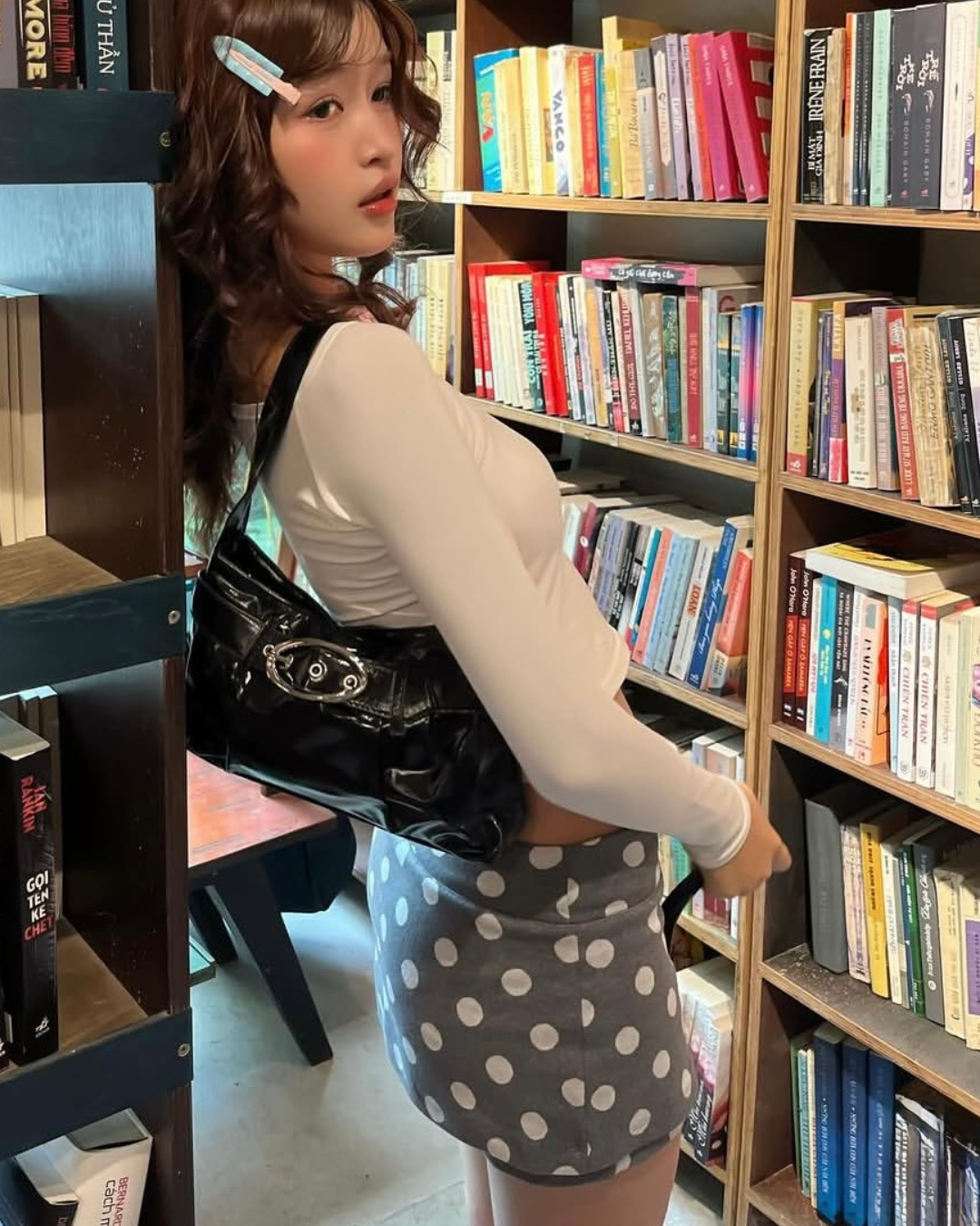Polka Dot スカート