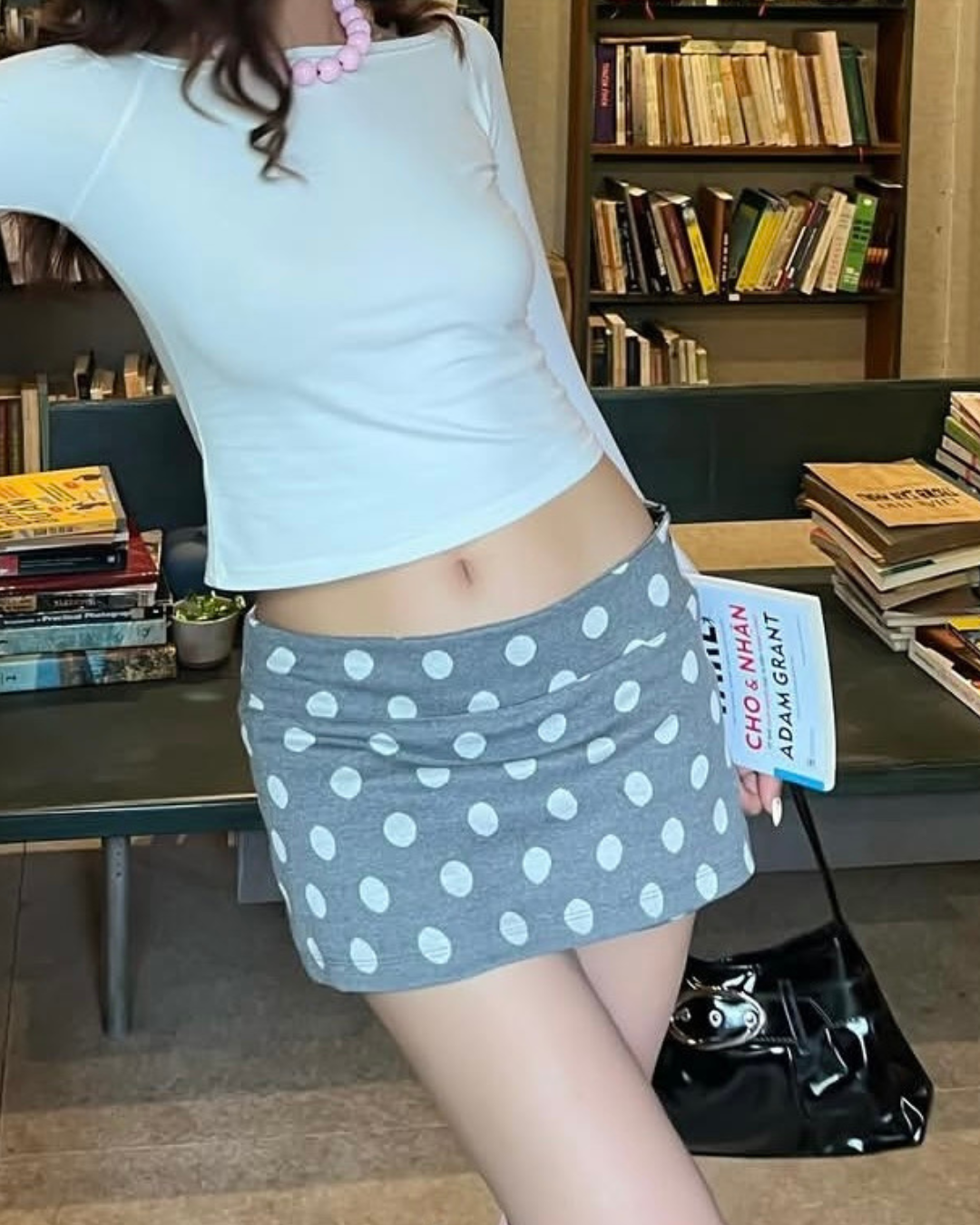 Polka Dot スカート