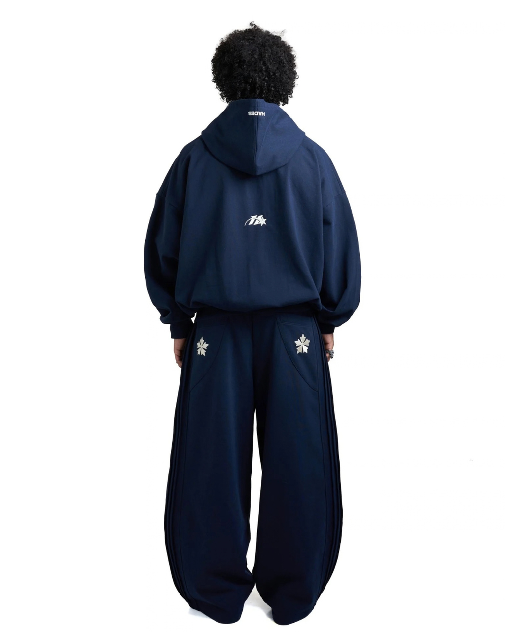 HEAVENS CALL HOODIE ZIP - BLUE NAVY