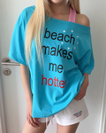 BEACH MAKES ME Tシャツ
