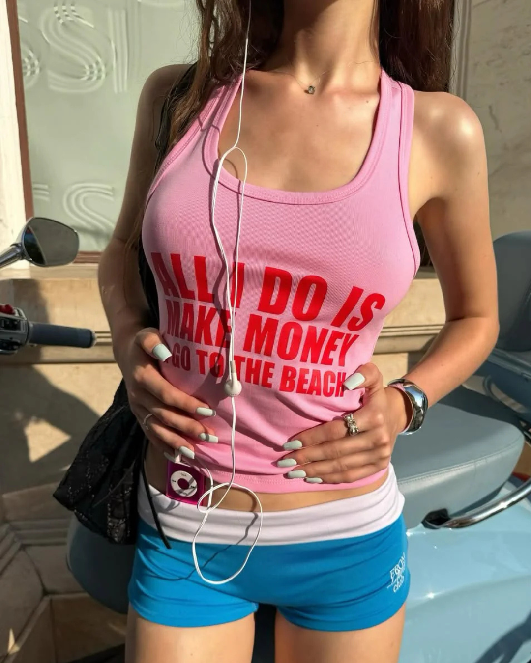 MAKE MONEY TANKトップ