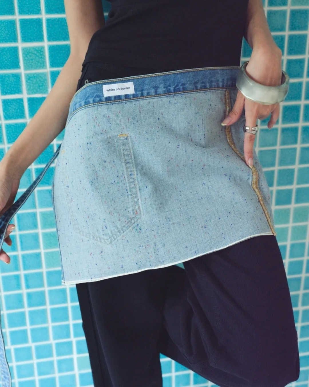 Grace Apron Denim
