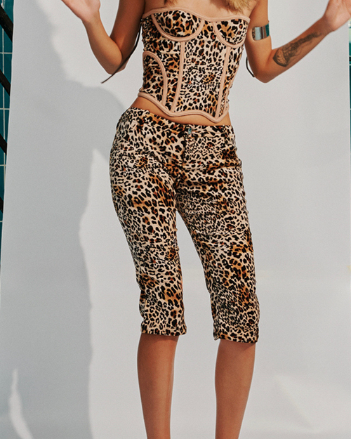 BAE Leopard Capri パンツ