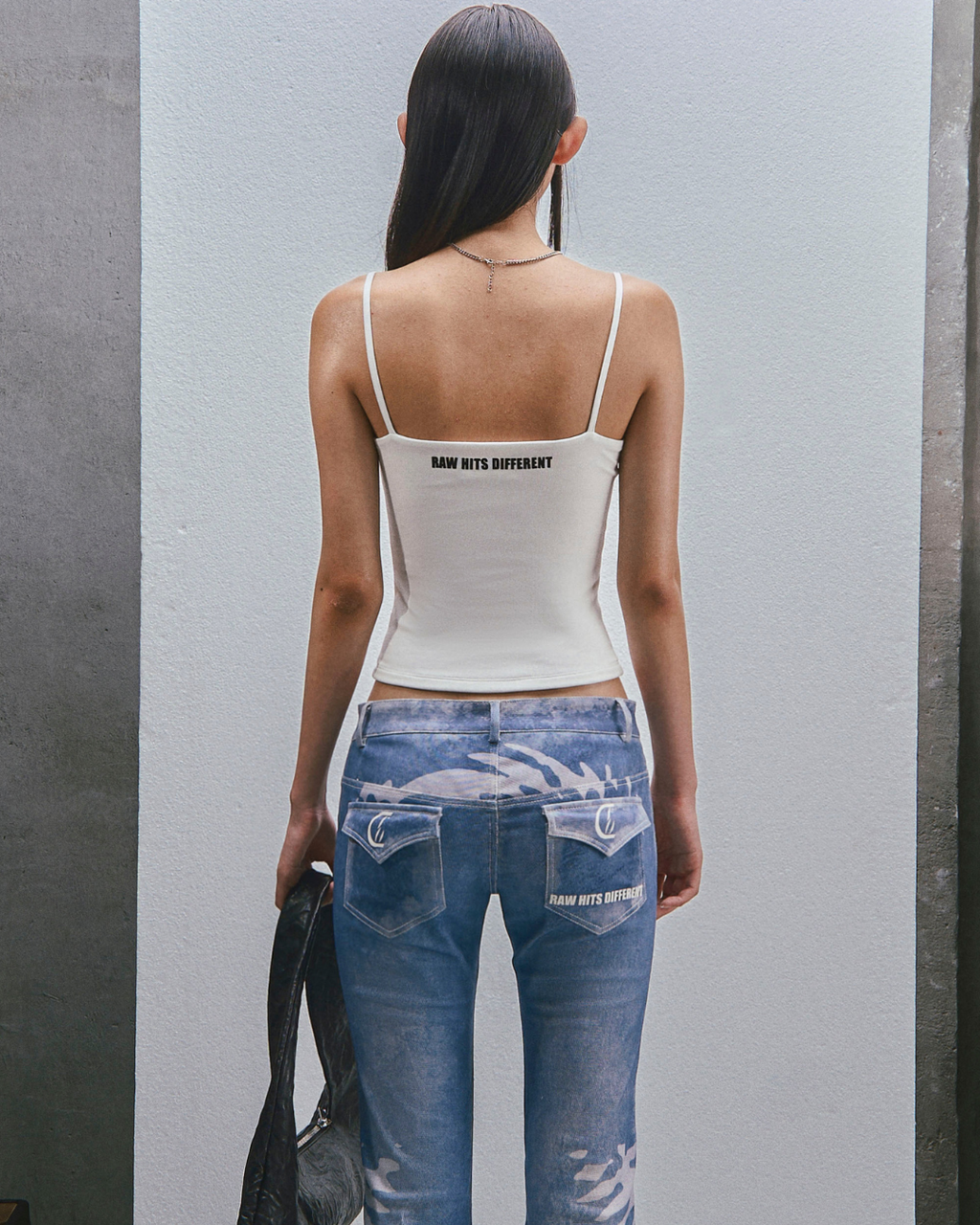 RAW Stars Printed Camisole トップ