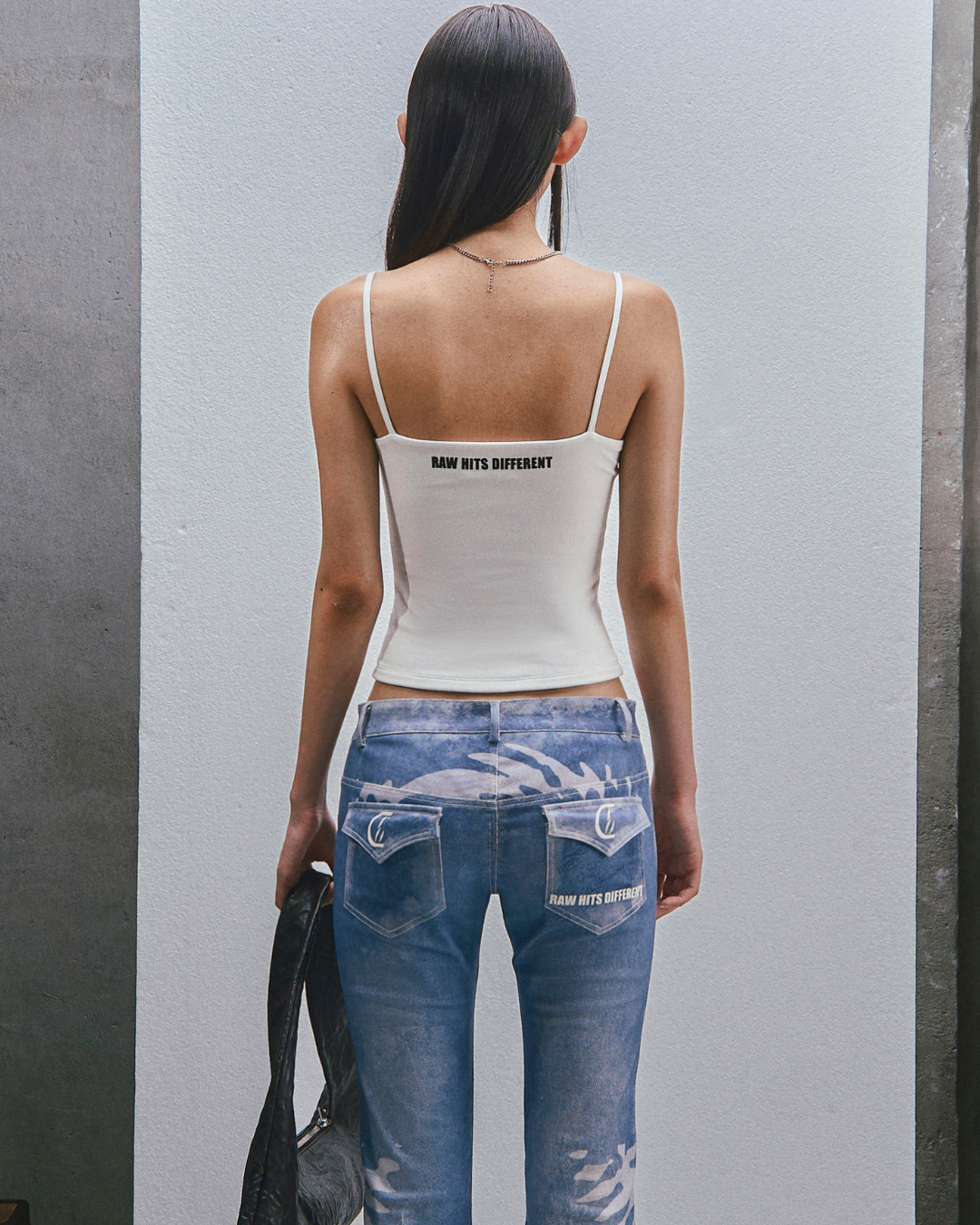 RAW Stars Printed Camisole トップ