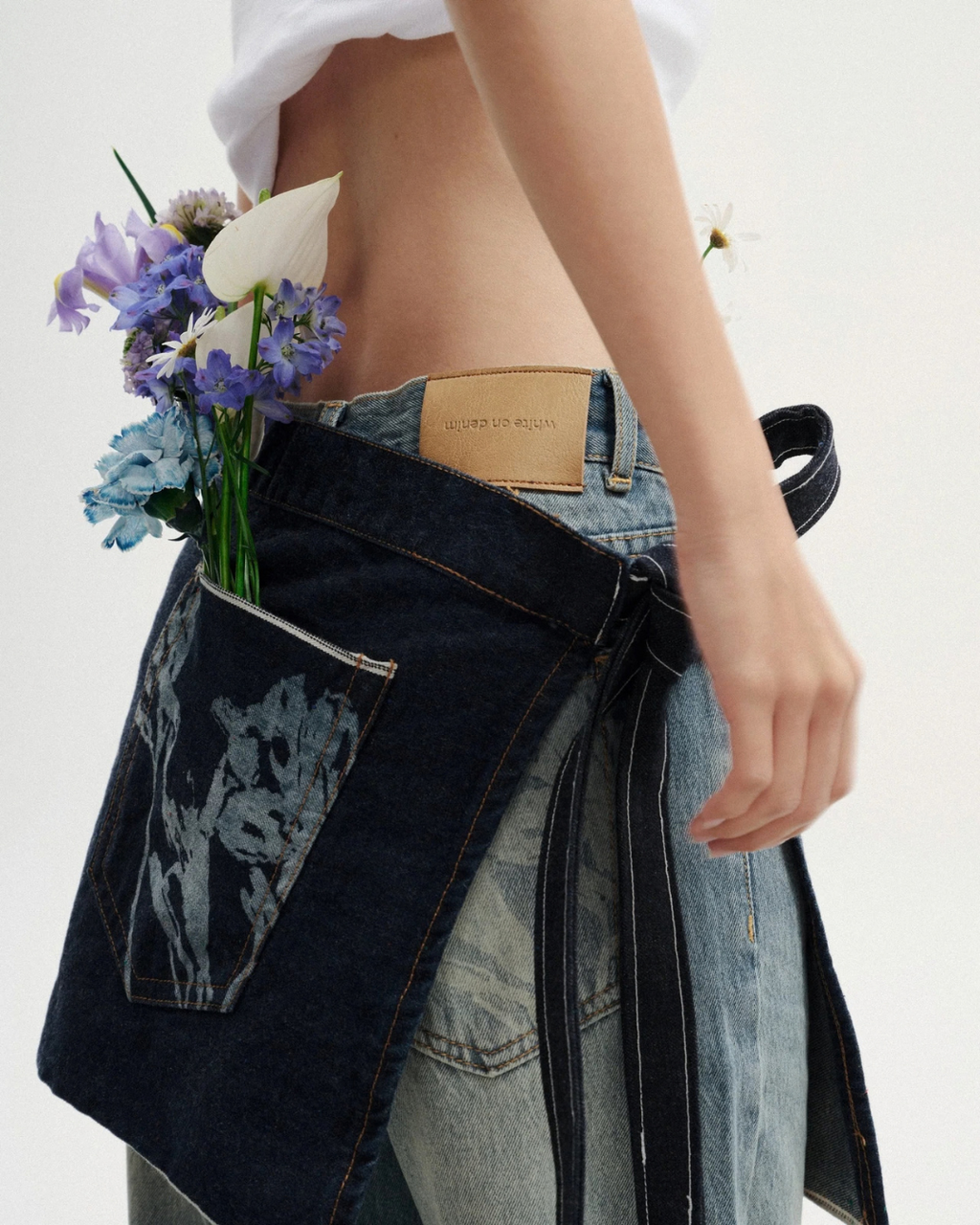 Grace Apron Denim