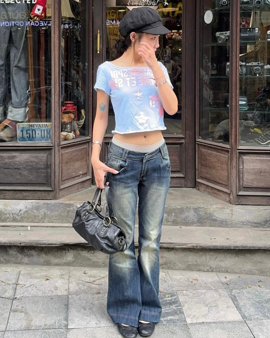 Y2K Star Tシャツ