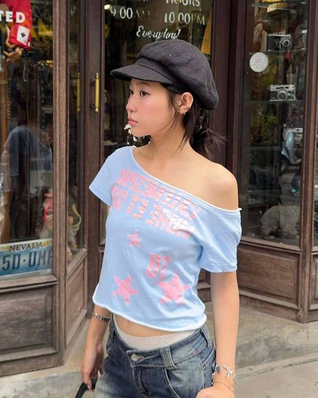 Y2K Star Tシャツ