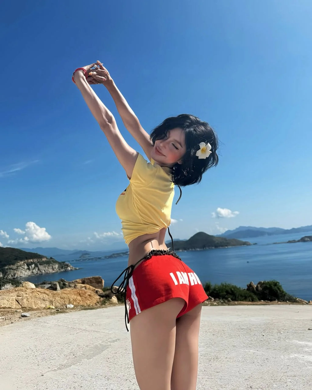 BABIE パンツ " I AM HOT "