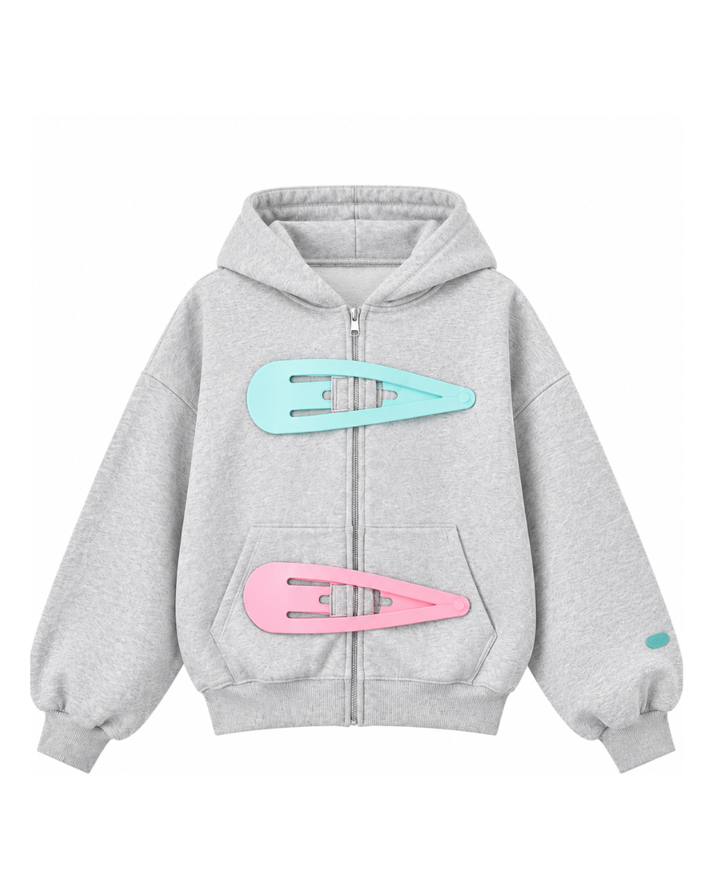 Hoodie Zip 2 Clips パーカー