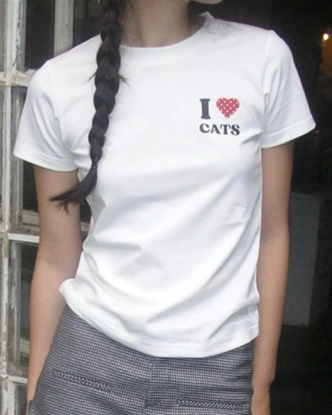 I LOVE CATS Tシャツ